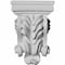 Ekena Millwork 3"W x 1 5/8"D x 4 3/8"H Alexandria Corbel COR03X02X04AL - alternate 5